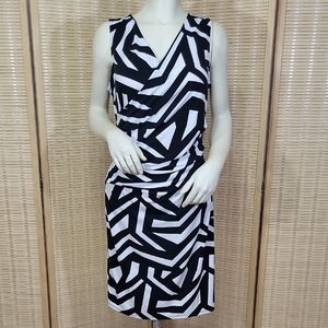 Worthington Monochrome Patterned Dress